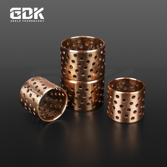 GDK Mechanical Seal DU Brass Bronze Bushing for Excavator