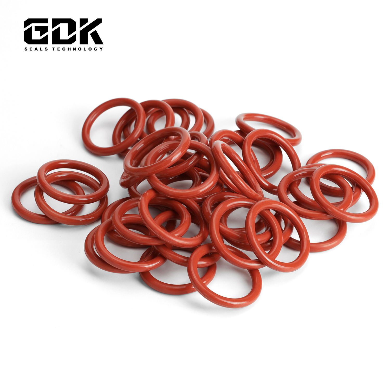 Heat Resistant Red Oring Custom Nbr Rubber O Ring