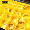 China Manufacturer High Quality Yellow Silicone O-Ring Seal