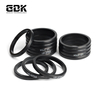 GDK Black Rubber Ring Seal D Shape Ring D-Ring