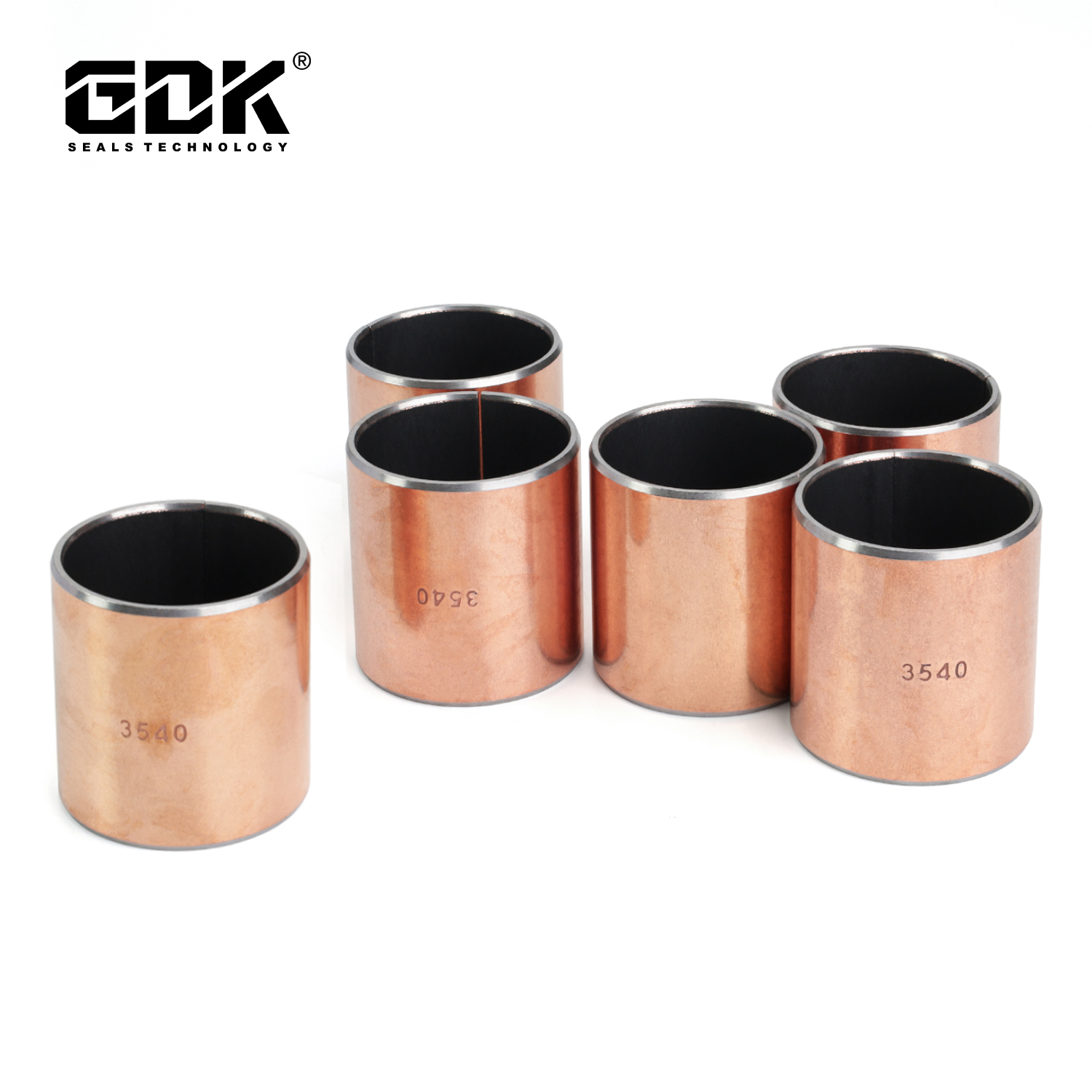 Excavator Machinery Parts 35*40mm Copper Brass Bronze Bushing DU