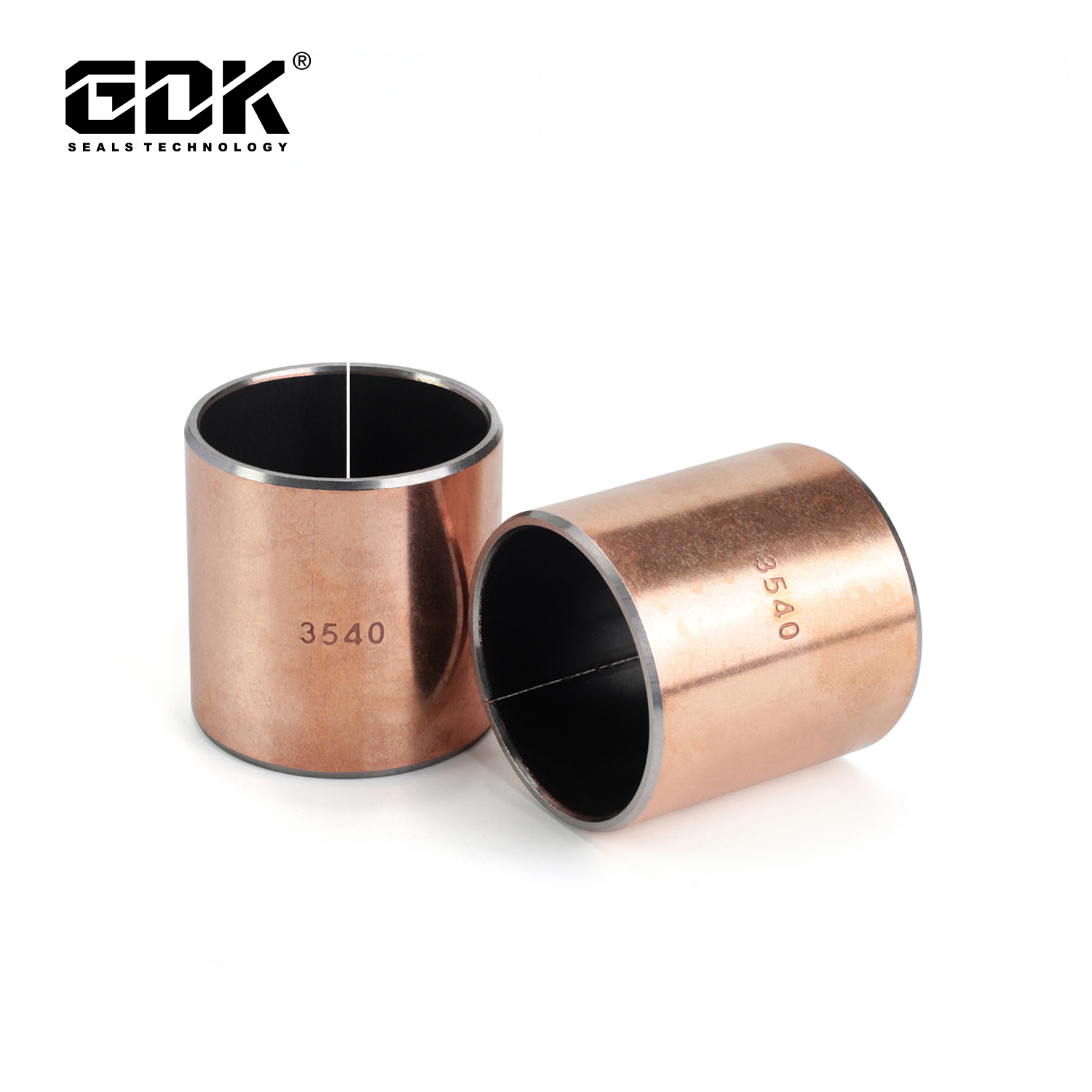 Excavator Machinery Parts 35*40mm Copper Brass Bronze Bushing DU