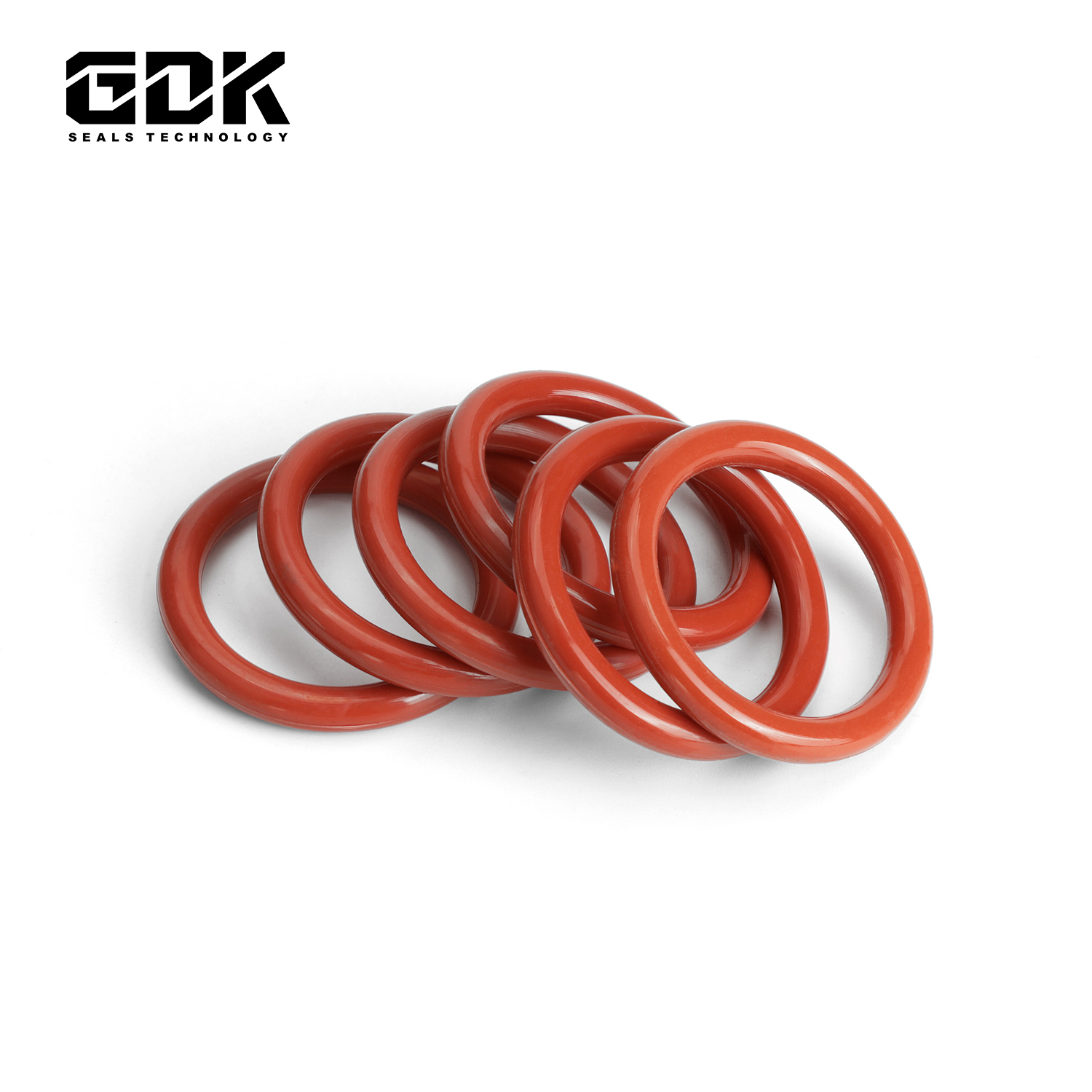 Heat Resistant Red Oring Custom Nbr Rubber O Ring