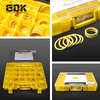 China Manufacturer High Quality Yellow Silicone O-Ring Seal