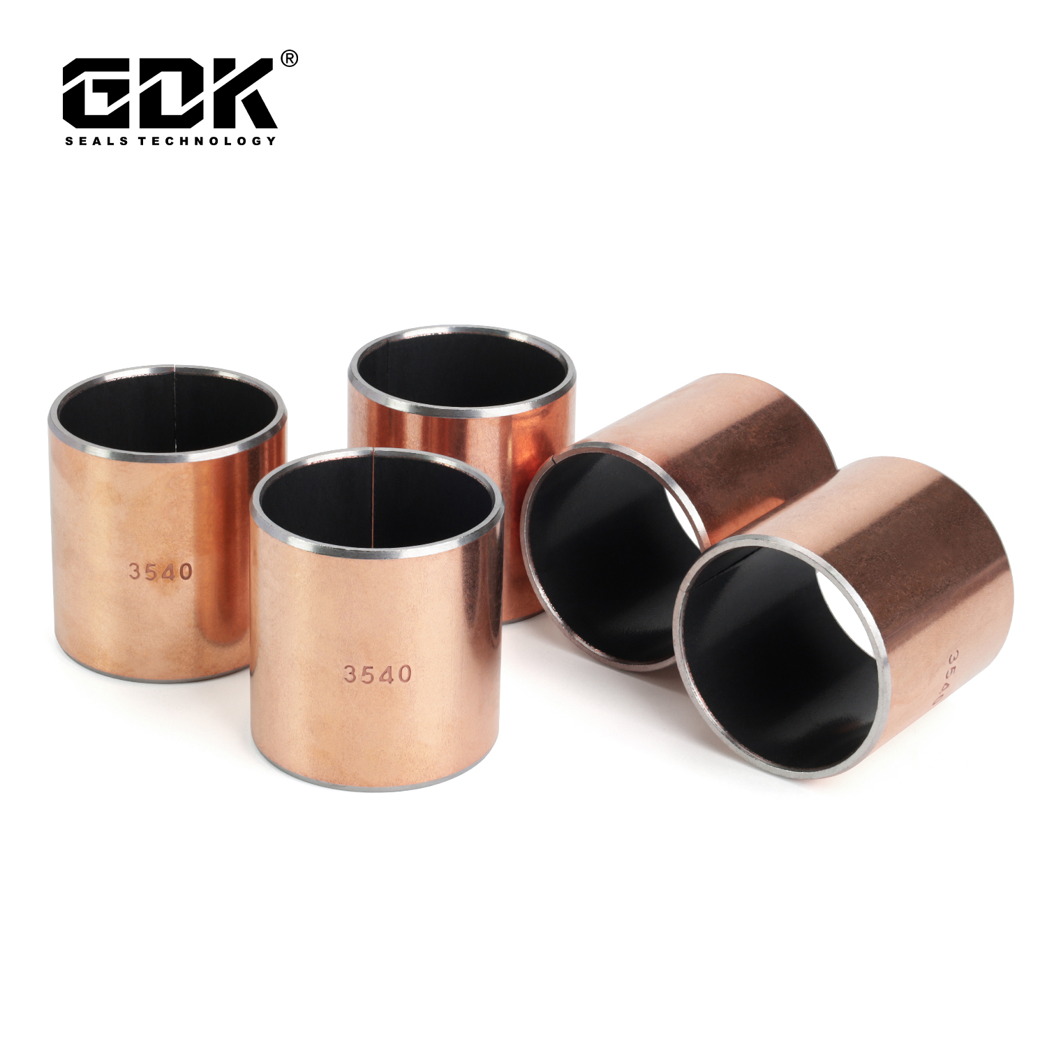 Excavator Machinery Parts 35*40mm Copper Brass Bronze Bushing DU