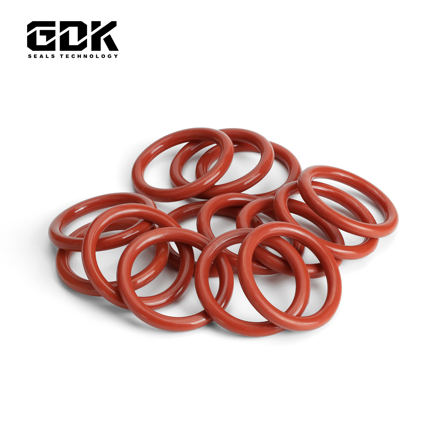 Heat Resistant Red Oring Custom Nbr Rubber O Ring