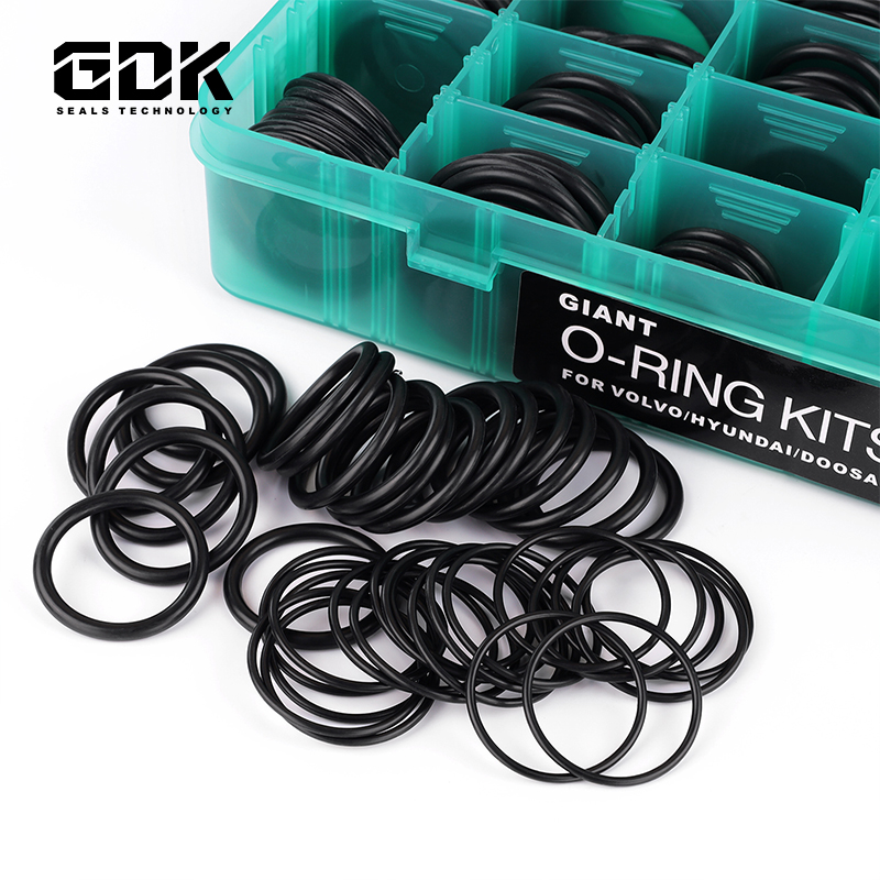 Hot Metric Standard 30 Sizes 376pcs O Ring Seal Kit for Excavator