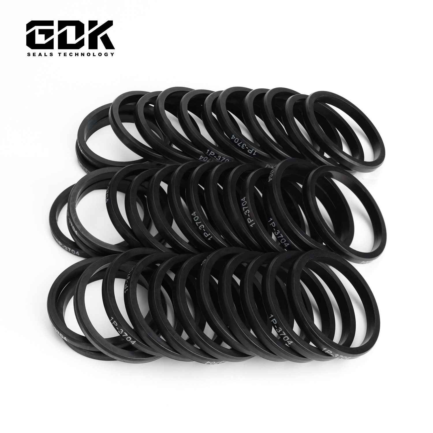 GDK Black Rubber Ring Seal D Shape Ring D-Ring