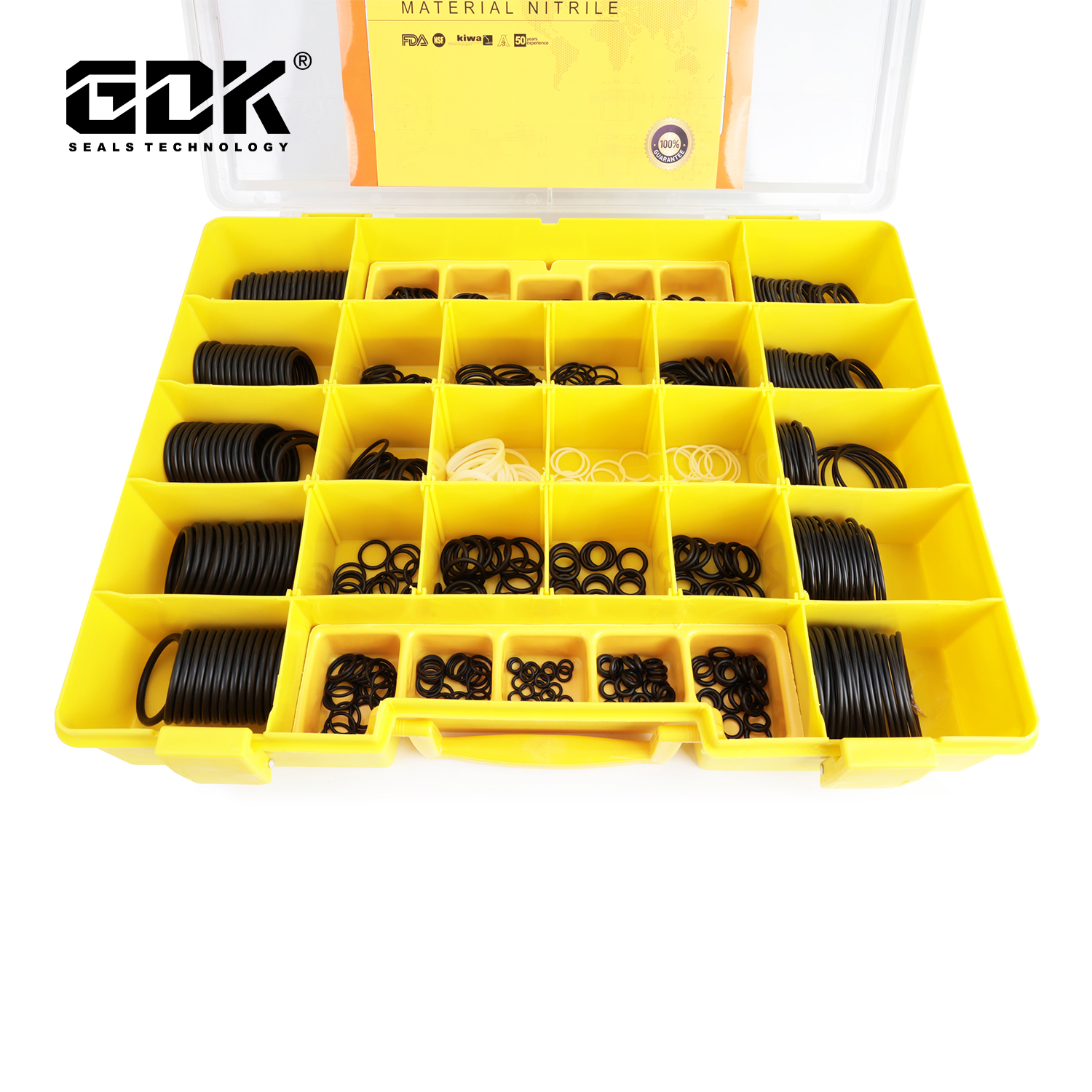 High Quality Komatsu NBR Rubber Metric O-rings Kit