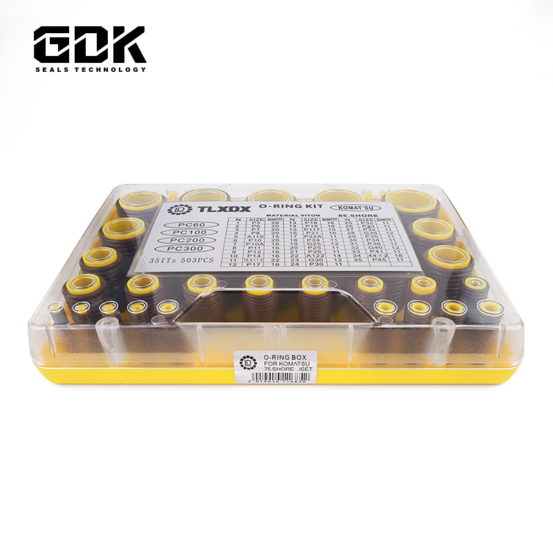 GDK FKM Viton Material Komatsu O Ring Repair Kit 