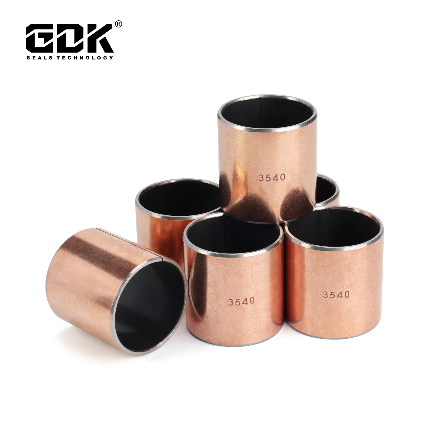 Excavator Machinery Parts 35*40mm Copper Brass Bronze Bushing DU
