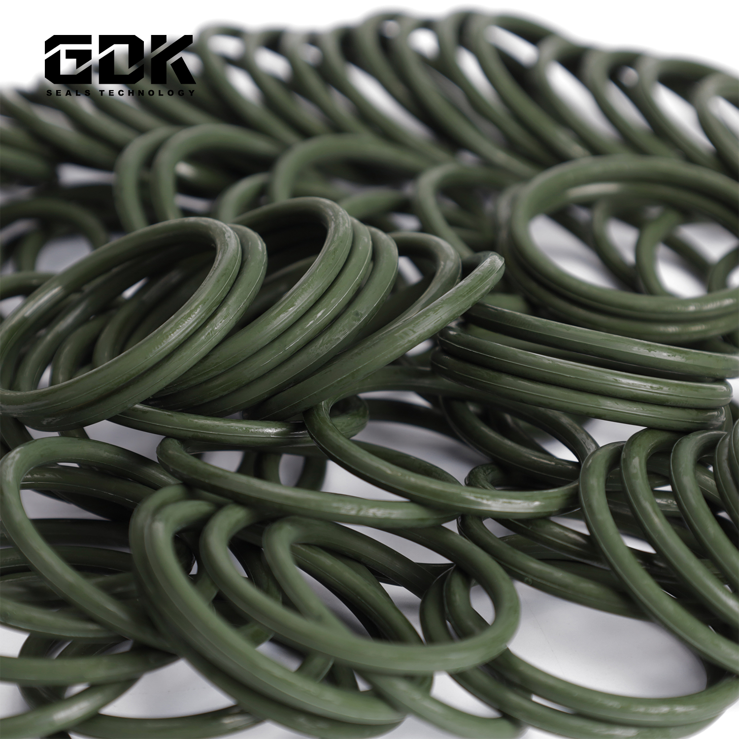 High Quality Dark Green Color Oil Resistant NBR Rubber O Ring