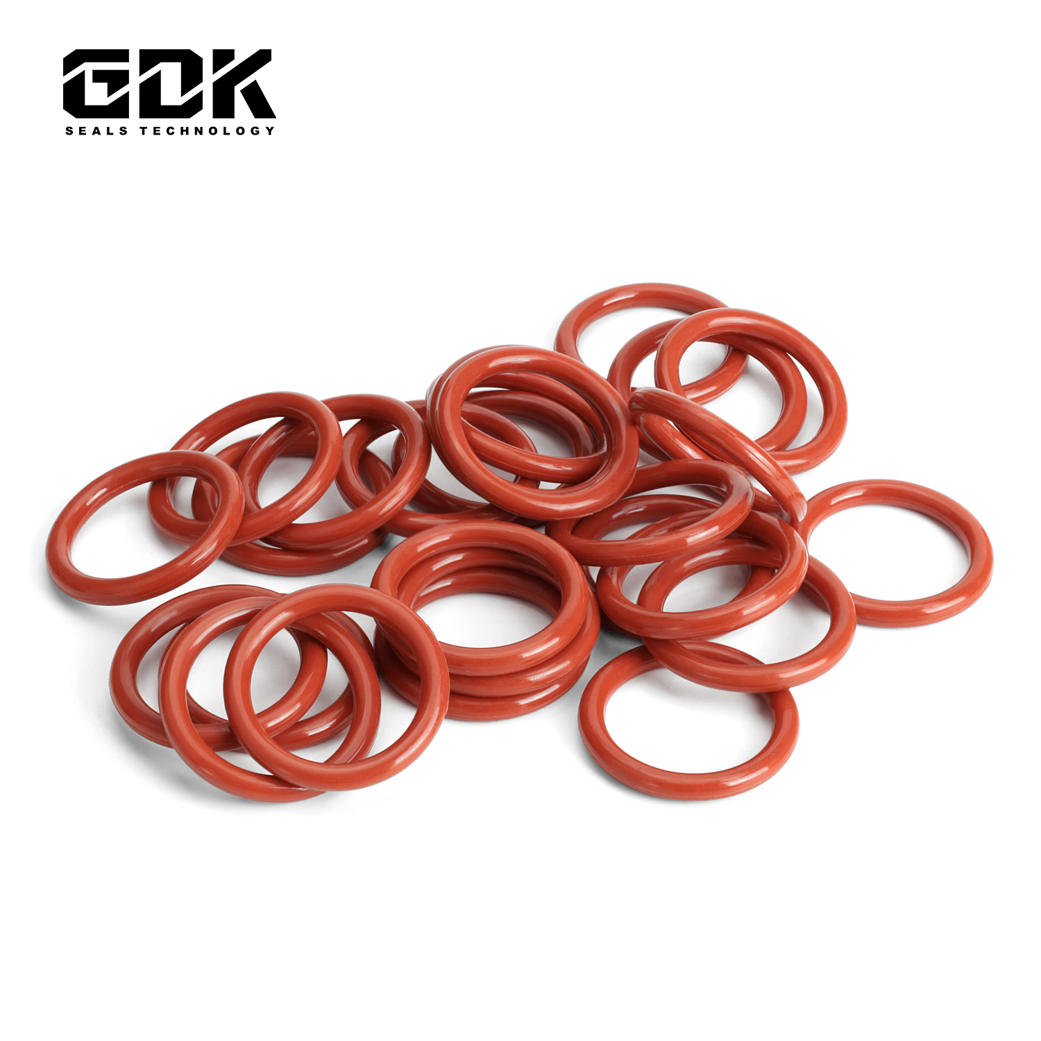 Heat Resistant Red Oring Custom Nbr Rubber O Ring