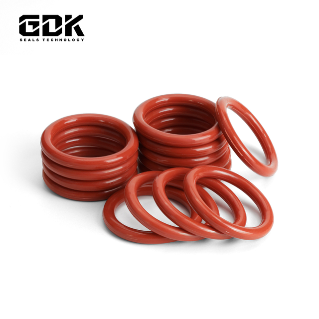 Heat Resistant Red Oring Custom Nbr Rubber O Ring