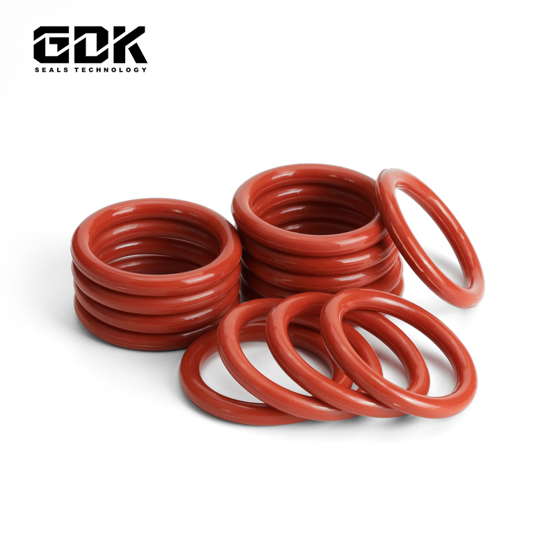 Heat Resistant Red Oring Custom Nbr Rubber O Ring