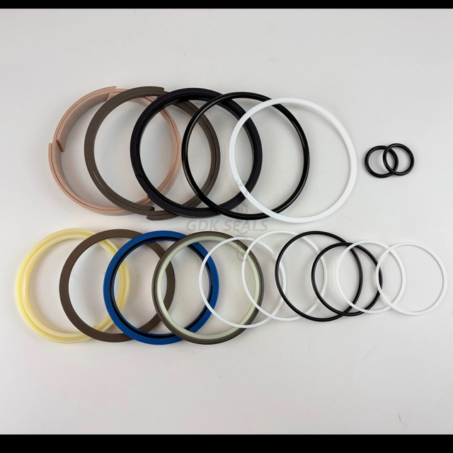 HYU 31Y1-15885 Boom Hydraulic Seal Kit for Hyundai Excavator | PU/NBR Cylinder Piston Rod Repair Kit | Boom Cylinder Overhaul Kit
