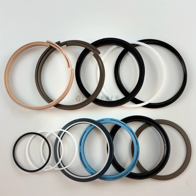 R 220LC Bucket MECHANICAL SEALS Cylinder Seal Kit Hyundai R220LC Excavator Hydraulic Bucket Ram Repair Seal Kit