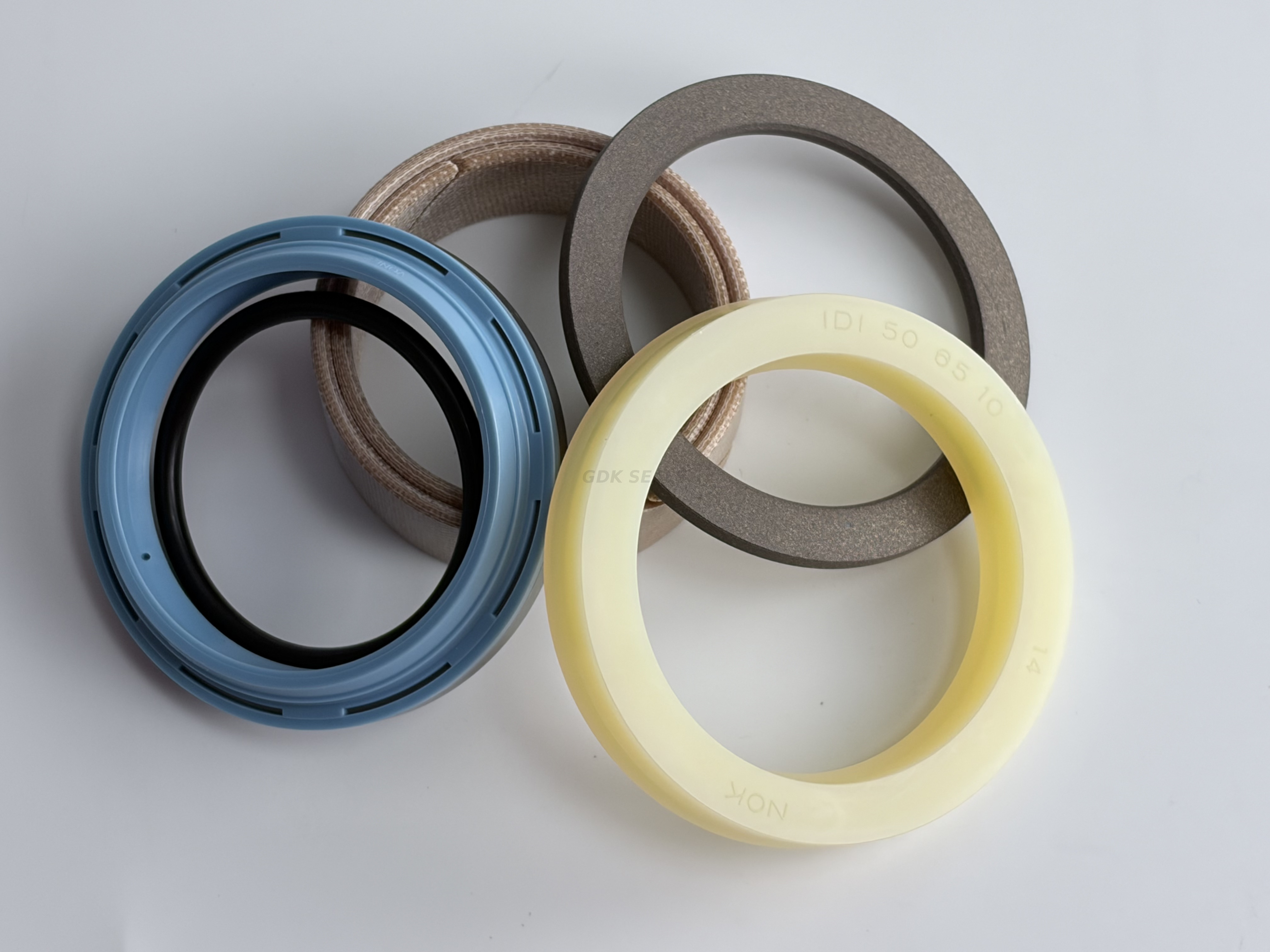 60037860K Mechanical Seal Track Adjuster Cylinder Seal Repair Kit Adjust Cylinder Seal Kit for Excavator track tension adjustment cylinder