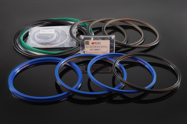 EDT8000-P MECHANICAL SEALS Hydraulic Breaker Seal Kit EDT 8000-P Rock Hammer Hydraulic Cylinder Repair Seal Kit