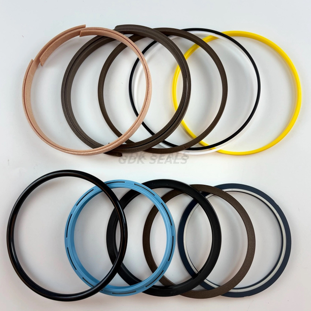 CAT 320D ARM SEAL KIT MECHANICAL SEALS Hydraulic Cylinder Repair Seal Kit Caterpillar 320D Excavator Main Arm Seal Overhaul Kit