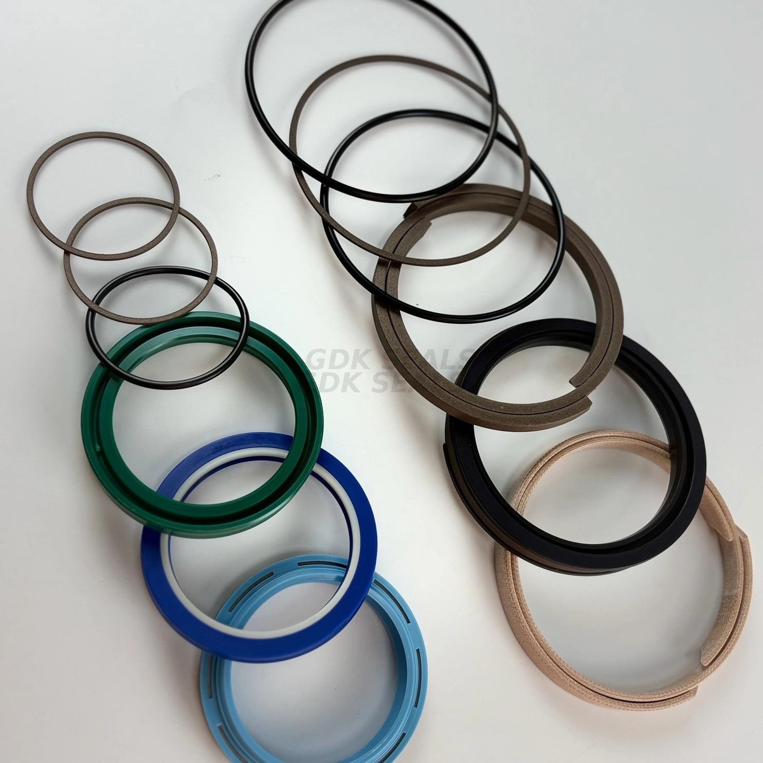 MFB-LG6065.30BW MECHANICAL SEALS Cylinder Seal Kit Lonking LG6065 Excavator Bucket Arm Hydraulic Cylinder Repair Seal Kit