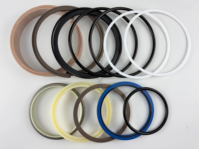 VO14589131 Arm Hydraulic Seal Kit for Volvo EC210B EC240B Excavator | NBR/PU Dipper Cylinder Piston Rod Repair Kit | Overhaul Kit