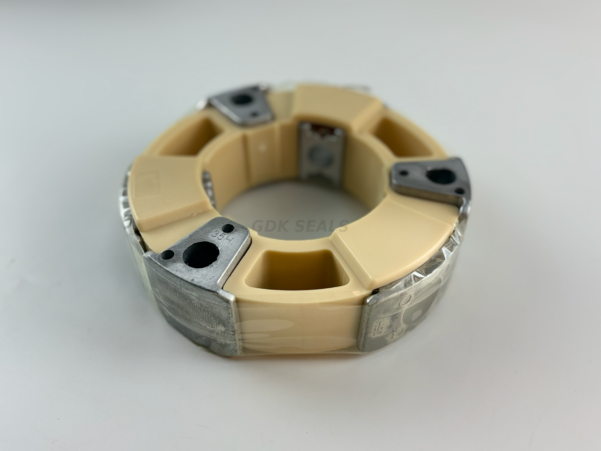 35H Coupling PU+ALUM Material Flexible Rubber Coupling Excavator Hydraulic Pump Engine Shaft Connection Coupling Construction Machinery Spare Parts