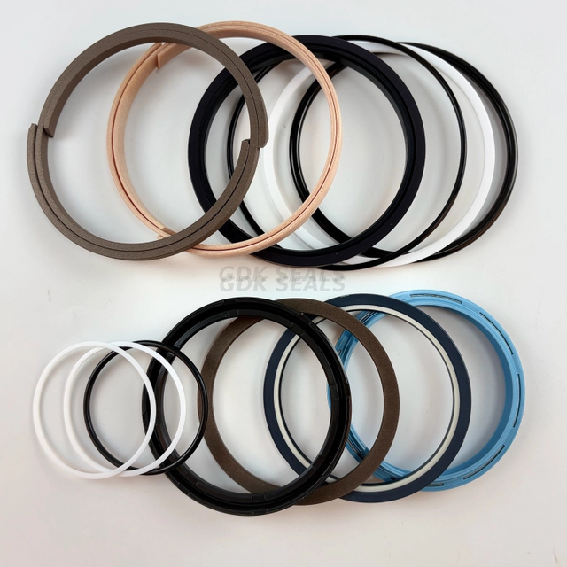 R 220LC Bucket MECHANICAL SEALS Cylinder Seal Kit Hyundai R220LC Excavator Hydraulic Bucket Ram Repair Seal Kit