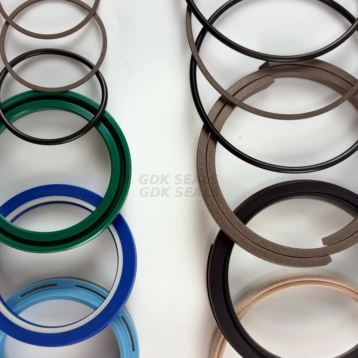 MFB-LG6065.30BW MECHANICAL SEALS Cylinder Seal Kit Lonking LG6065 Excavator Bucket Arm Hydraulic Cylinder Repair Seal Kit