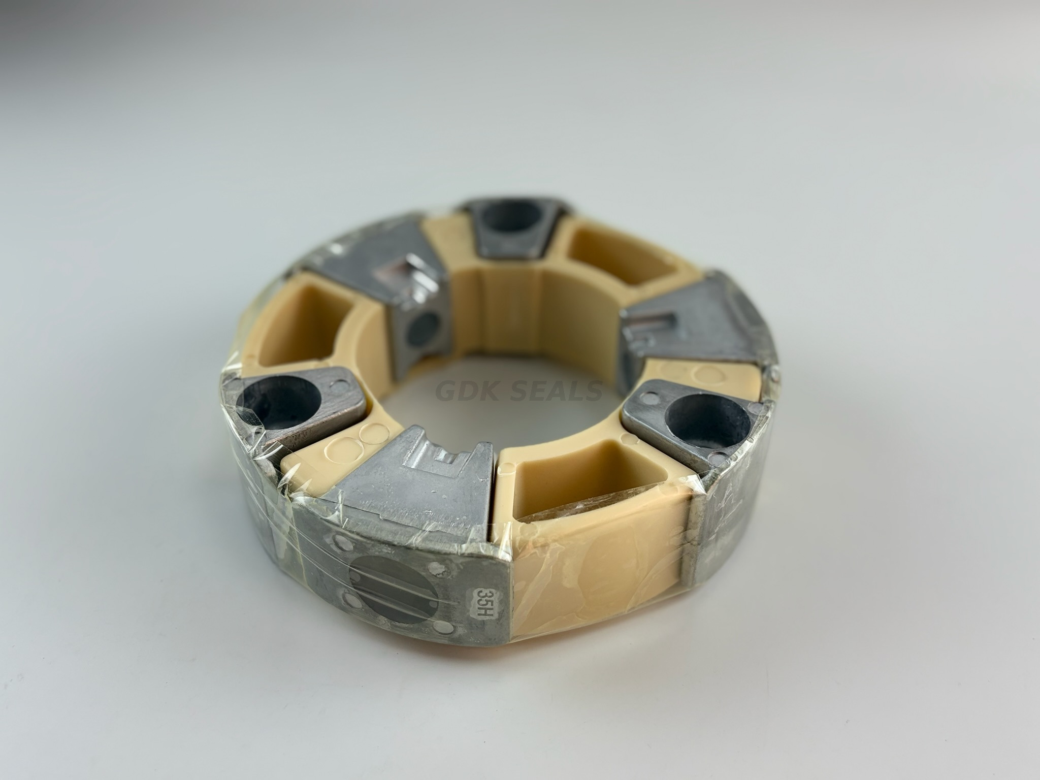35H Coupling PU+ALUM Material Flexible Rubber Coupling Excavator Hydraulic Pump Engine Shaft Connection Coupling Construction Machinery Spare Parts