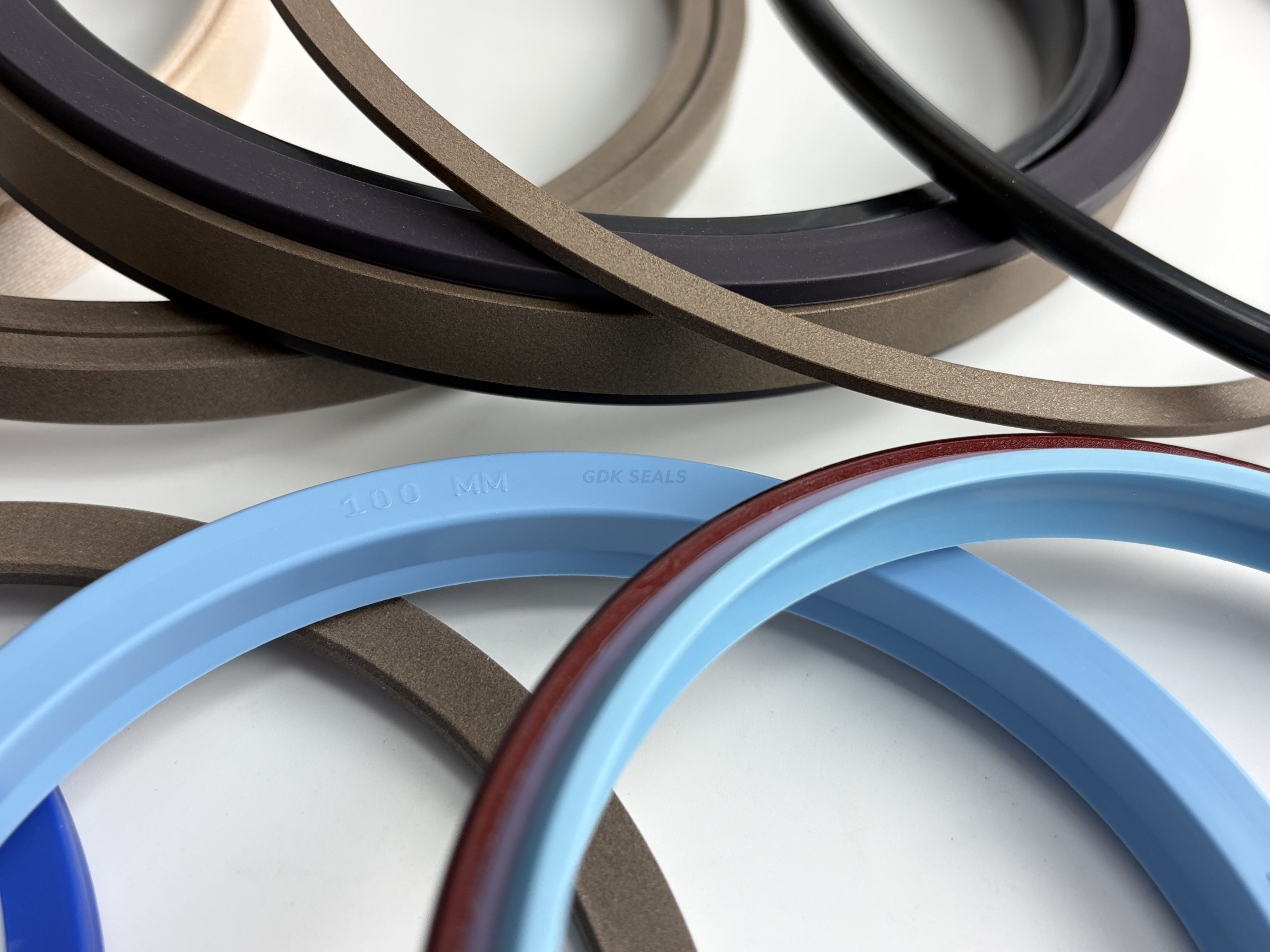 60085580K Mechanical Seal Digger Bucket Repair Seal Kit High Wear PU/PTFE Hydraulic Seals for SANY Excavator